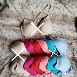 BLUE - Body by Victoria Ipex Demi Bras - 4 colors left!